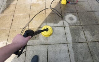 Pressure Washing Services - before and after