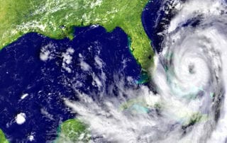 Hurricane Matthew approaching Florida