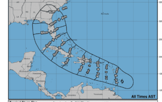 Tropical Storm Elsa Update Friday July 2nd 8:00 AM