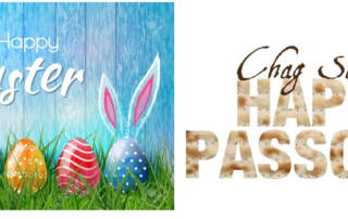 Chag Sameach & Happy Easter!