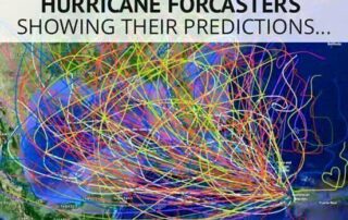 The Uncertainty of A Hurricane Storm