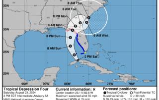 Tropical Storm Debby Update - August 3rd, 2024